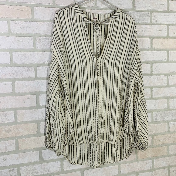 Free People Rhythm of the Night Striped Tu… - Picture 9 of 15